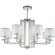 Люстра Crystal Lux NICOLAS SP-PL8 NICKEL/WHITE