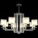 Люстра Crystal Lux NICOLAS SP-PL8 NICKEL/WHITE