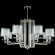 Люстра Crystal Lux NICOLAS SP-PL8 NICKEL/WHITE