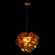 10593/420 Gold Loft IT CLIZIA Подвесной светильник золотой, металлическое основание и фигурный пластиковый плафон, 2 x E27, 2 x 12 Вт, Ø420 мм, высота подвеса 435–3385 мм, IP20, 220 В
