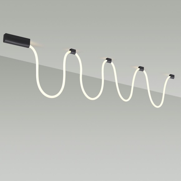 Настенно-потолочный светильник накладной (3 черных крепления в комплекте) LED 30W 1185Лм 4000K Novotech CORDA 4391/30CL