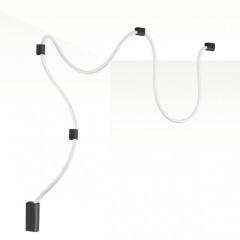 Настенно-потолочный светильник накладной (3 черных крепления в комплекте) LED 30W 1185Лм 4000K Novotech CORDA 4391/30CL Настенно-потолочный светильник накладной (3 черных крепления в комплекте) LED 30W 1185Лм 4000K Novotech CORDA 4391/30CL