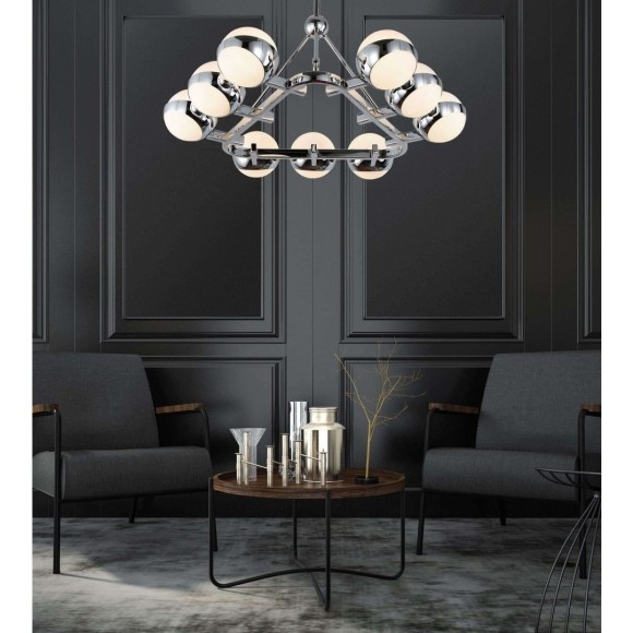 Подвесной светильник Lumina Deco Optimus LDP 6038-9 CHR Подвесной светильник Lumina Deco Optimus LDP 6038-9 CHR