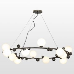 Подвесной светильник кольцом Lussole LSP-8654 Coosa IP21 под лампы 12xG9 72W Подвесной светильник кольцом Lussole LSP-8654 Coosa IP21 под лампы 12xG9 72W