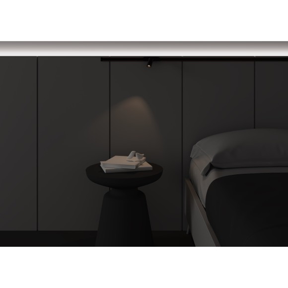 TR103-1-5W4K-M-B Трековый магнитный светодиодный светильник Maytoni Radity 48V CRI90+ 4000К 450Лм 36° 5Вт TR103-1-5W4K-M-B Трековый магнитный светодиодный светильник Maytoni Radity 48V CRI90+ 4000К 450Лм 36° 5Вт