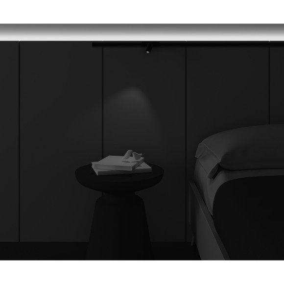 TR103-1-5W4K-M-B Трековый магнитный светодиодный светильник Maytoni Radity 48V CRI90+ 4000К 450Лм 36° 5Вт TR103-1-5W4K-M-B Трековый магнитный светодиодный светильник Maytoni Radity 48V CRI90+ 4000К 450Лм 36° 5Вт