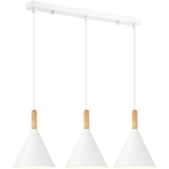 SLE1255-503-03 Светильник подвесной Белый/Белый E27 3*40W ARKET SLE1255-503-03 Светильник подвесной Белый/Белый E27 3*40W ARKET