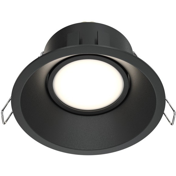 Встраиваемый светильник Maytoni DL028-2-01B Dot под лампу 1xGU10 50W Встраиваемый светильник Maytoni DL028-2-01B Dot под лампу 1xGU10 50W