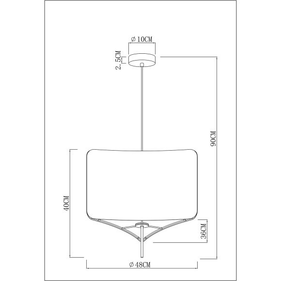Подвесной светильник Arte Lamp TRIXIE A7085SP-1BK