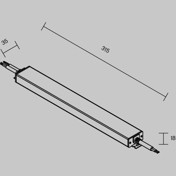 Блок питания (трансформатор) IP67, 220В-48В мощностью 150Вт, повышенного качества, 7 лет гарантии Maytoni 832004 Блок питания (трансформатор) IP67, 220В-48В мощностью 150Вт, повышенного качества, 7 лет гарантии Maytoni 832004