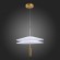 SL6101.203.01 Люстра подвесная ST-Luce Золотистый/Белый LED 1*10W 3000K ISOLA