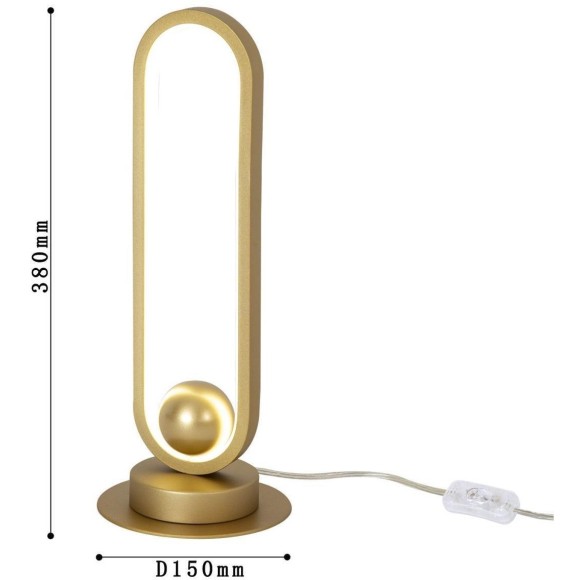 Интерьерная настольная лампа Altus 4221-1T