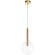 SL1054.203.01 Светильник подвесной ST-Luce Золотистый/Прозрачный G9 1*5W SOFIO