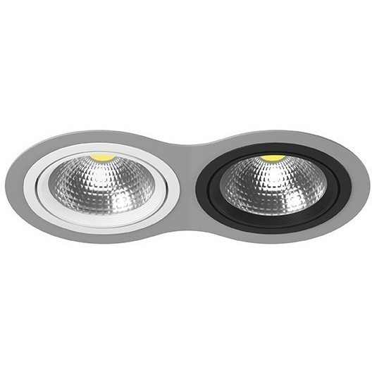 Встраиваемый светильник Lightstar i9290607 Intero 111 под лампы 2xGU10 100W Встраиваемый светильник Lightstar i9290607 Intero 111 под лампы 2xGU10 100W