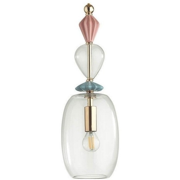 Подвесной светильник с 1 плафоном Odeon Light 4855/1B BIZET под лампу 1xE14 1*40W