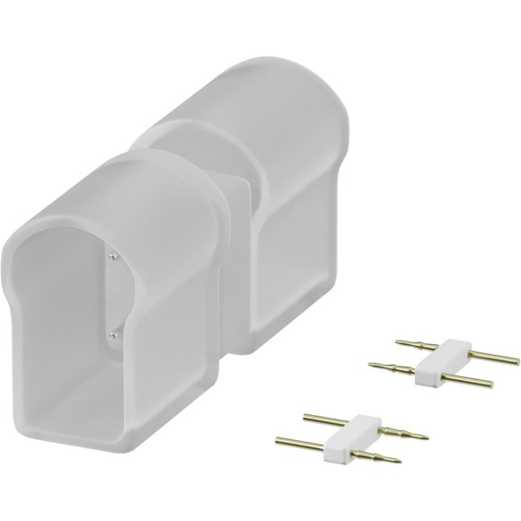 Двусторонний коннектор (выход прямой) для гибкого неона Maytoni AC220V 25x13 мм 201238