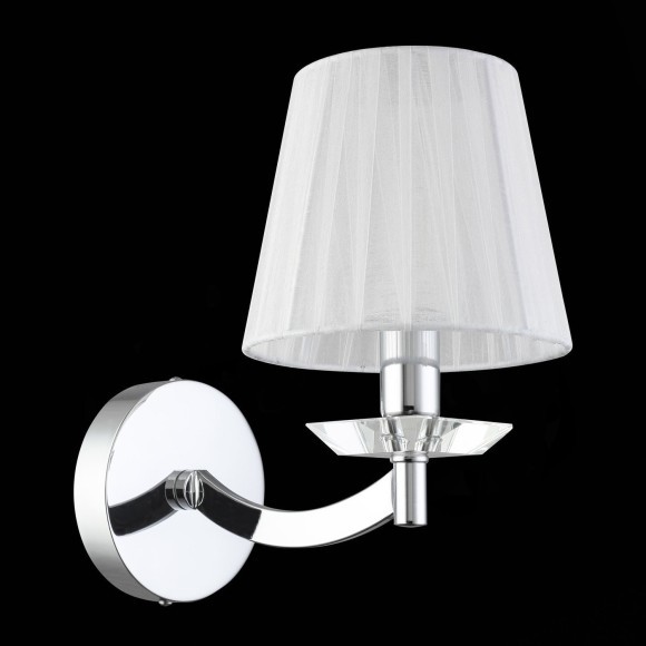 SL1756.101.01 Светильник настенный ST-Luce Хром/Светло-серый E14 1*40W BELLO SL1756.101.01 Светильник настенный ST-Luce Хром/Светло-серый E14 1*40W BELLO