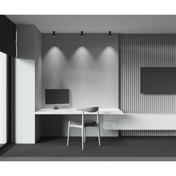 Накладной потолочный светильник Maytoni C056CL-L12B3K-W-D-B Focus LED светодиодный LED 12W