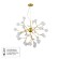 Подвесной светильник Arte Lamp A7274SP-36GO CANDY под лампы G4 3W