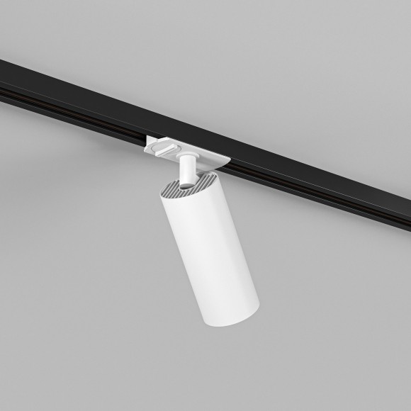 Однофазный двужильный трековый светильник Denkirs DK6060-BW+BK Scope под сменную лампу GU10