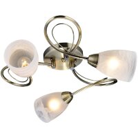 Люстра потолочная Lussole LSP-0187 ROGERS IP21 под лампы 3xE14 120W
