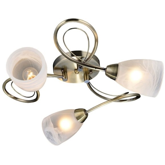 Люстра потолочная Lussole LSP-0187 ROGERS IP21 под лампы 3xE14 120W