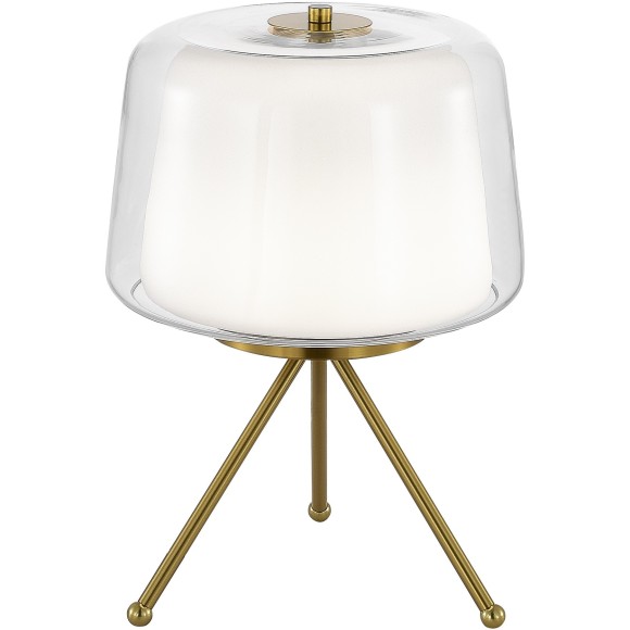 SL6127.304.01 Прикроватная лампа ST-Luce Латунь/Белый, Прозрачный LED 1*16W 3000K PANDORA SL6127.304.01 Прикроватная лампа ST-Luce Латунь/Белый, Прозрачный LED 1*16W 3000K PANDORA