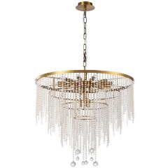 Люстра подвесная хрустальная Stilfort 2142/05/18P серия Smira Люстра подвесная хрустальная Stilfort 2142/05/18P серия Smira