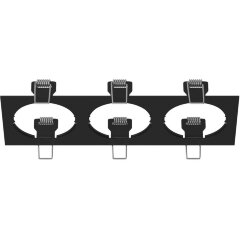 Рамка для светильника Intero 16 217537 Рамка для светильника Intero 16 217537