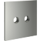 Накладка для розетки телевизионной оконечной TV+SAT, S70 (сталь)