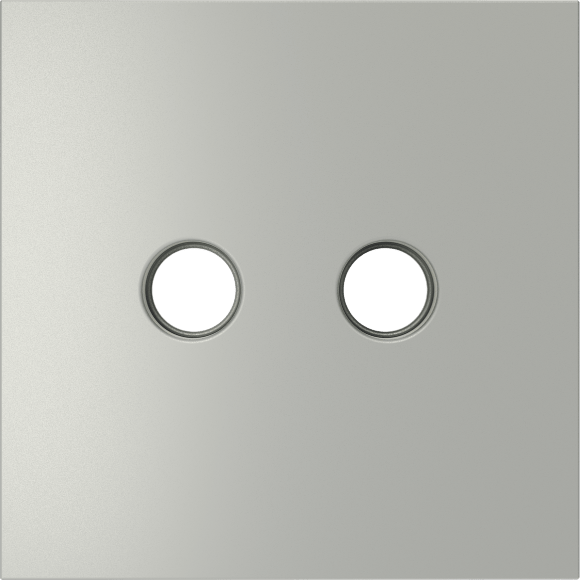 Накладка для розетки телевизионной оконечной TV+SAT, S70 (сталь)