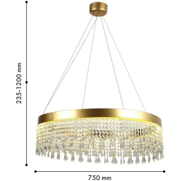 Подвесная люстра Regen 4479-7P