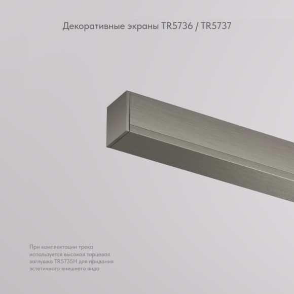 Заглушка 20см для лицевой части шинопровода Denkirs Shine 48V TR5736-DN Заглушка 20см для лицевой части шинопровода Denkirs Shine 48V TR5736-DN