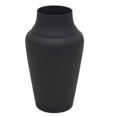 421064 Ваза декоративная MIOUSKI, H145, ?80, сталь, черный 421064 Ваза декоративная MIOUSKI, H145, ?80, сталь, черный