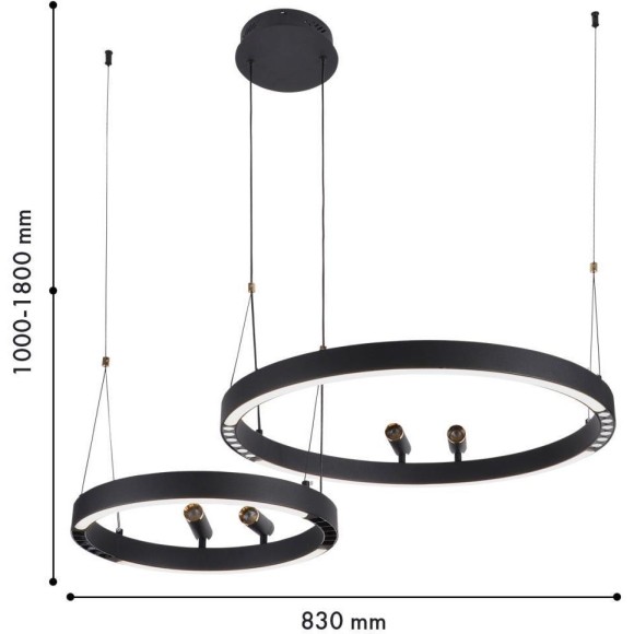 Подвесной светильник Slinga 4474-2P