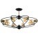 Люстра потолочная Arte Lamp A1963PL-8BK GLASGOW под лампы 8xE27 40W