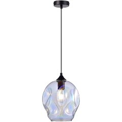SL1188.413.01 Подвес ST-Luce Черный/Радужный E27 1*60W IDESIA SL1188.413.01 Подвес ST-Luce Черный/Радужный E27 1*60W IDESIA
