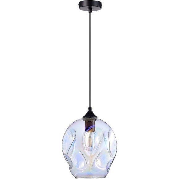 SL1188.413.01 Подвес ST-Luce Черный/Радужный E27 1*60W IDESIA