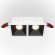 Встраиваемый светильник Maytoni DL043-02-10W4K-SQ-WB Alfa LED светодиодный LED 20W