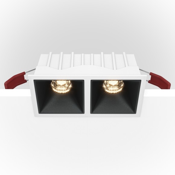 Встраиваемый светильник Maytoni DL043-02-10W4K-SQ-WB Alfa LED светодиодный LED 20W