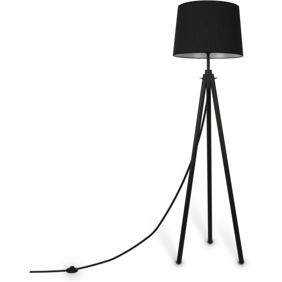 Торшер с абажуром Maytoni Z177FL-01B Calvin под лампу 1xE27 60W