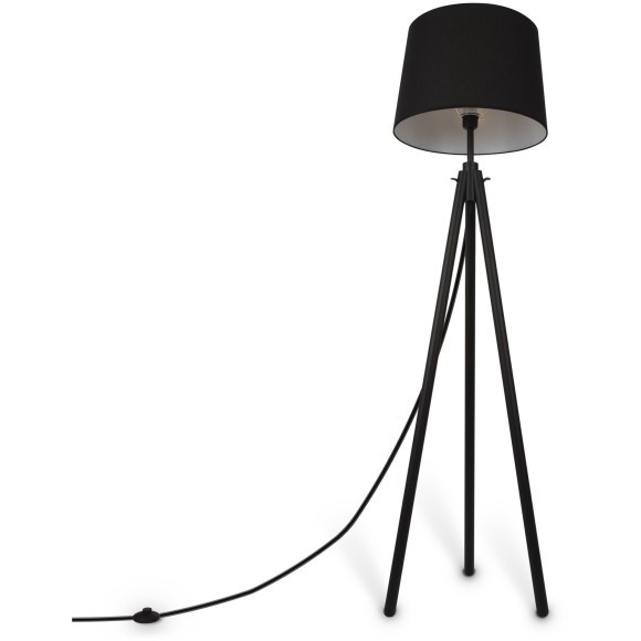 Торшер с абажуром Maytoni Z177FL-01B Calvin под лампу 1xE27 60W