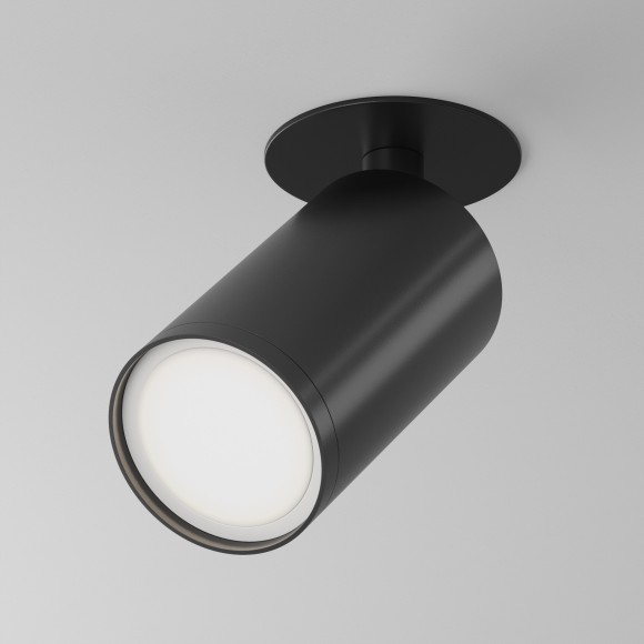 Встраиваемый светильник Maytoni C049CL-U-1B Focus S под лампу 1xGU10 10W