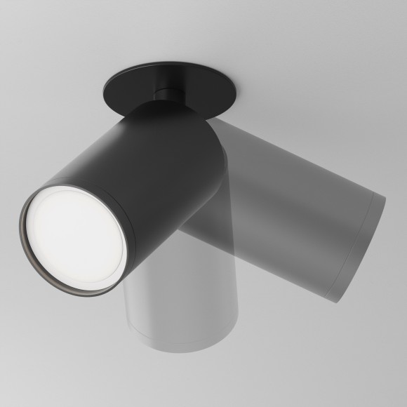 Встраиваемый светильник Maytoni C049CL-U-1B Focus S под лампу 1xGU10 10W Встраиваемый светильник Maytoni C049CL-U-1B Focus S под лампу 1xGU10 10W