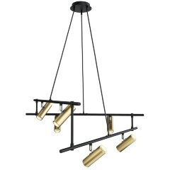 Подвесная люстра Rami MOD128PL-12GB Подвесная люстра Rami MOD128PL-12GB