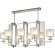 Люстра Crystal Lux NICOLAS SP8 L1000 NICKEL/WHITE