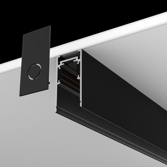 Магнитный накладной 1м шинопровод Maytoni Exility TRX034-411B Магнитный накладной 1м шинопровод Maytoni Exility TRX034-411B