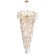 Люстра Crystal Lux REINA SP34 D1200 GOLD PEARL