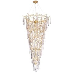 Люстра Crystal Lux REINA SP34 D1200 GOLD PEARL Люстра Crystal Lux REINA SP34 D1200 GOLD PEARL