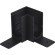 Соединитель угловой для накл. шинопровода Space 48V Crystallux CLT 0.213 04 BL